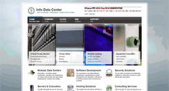 Desktop Screenshot of infodatacenter.com